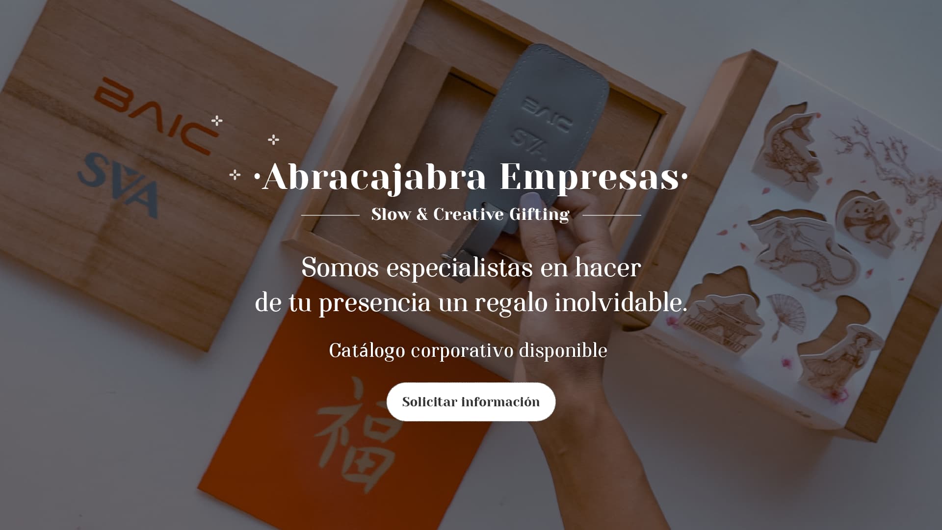 banner regalos corporativos conscientes empresa abracajabra