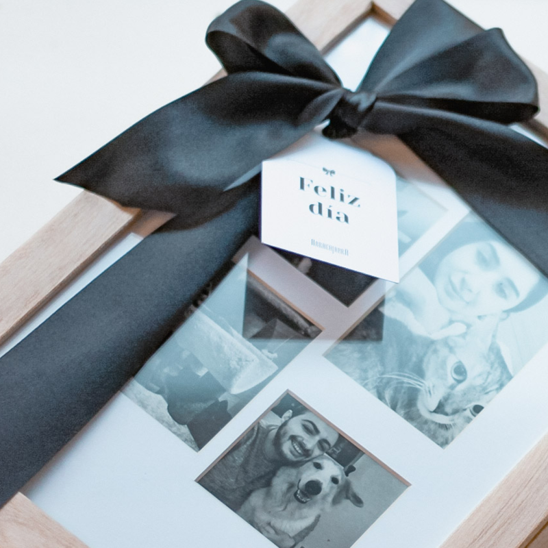 1 Box decorativa cuadro y mate